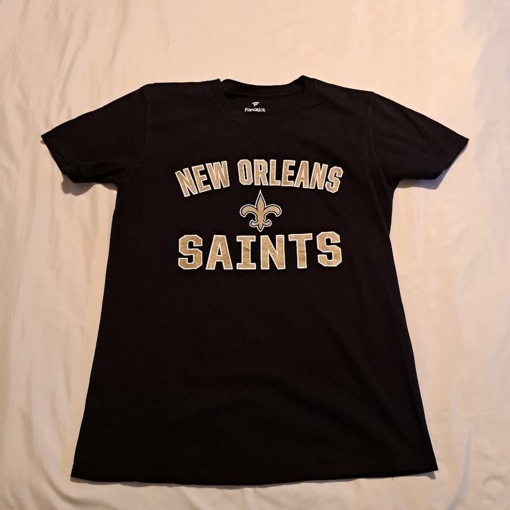 New Orleans Saints black medium tshirt